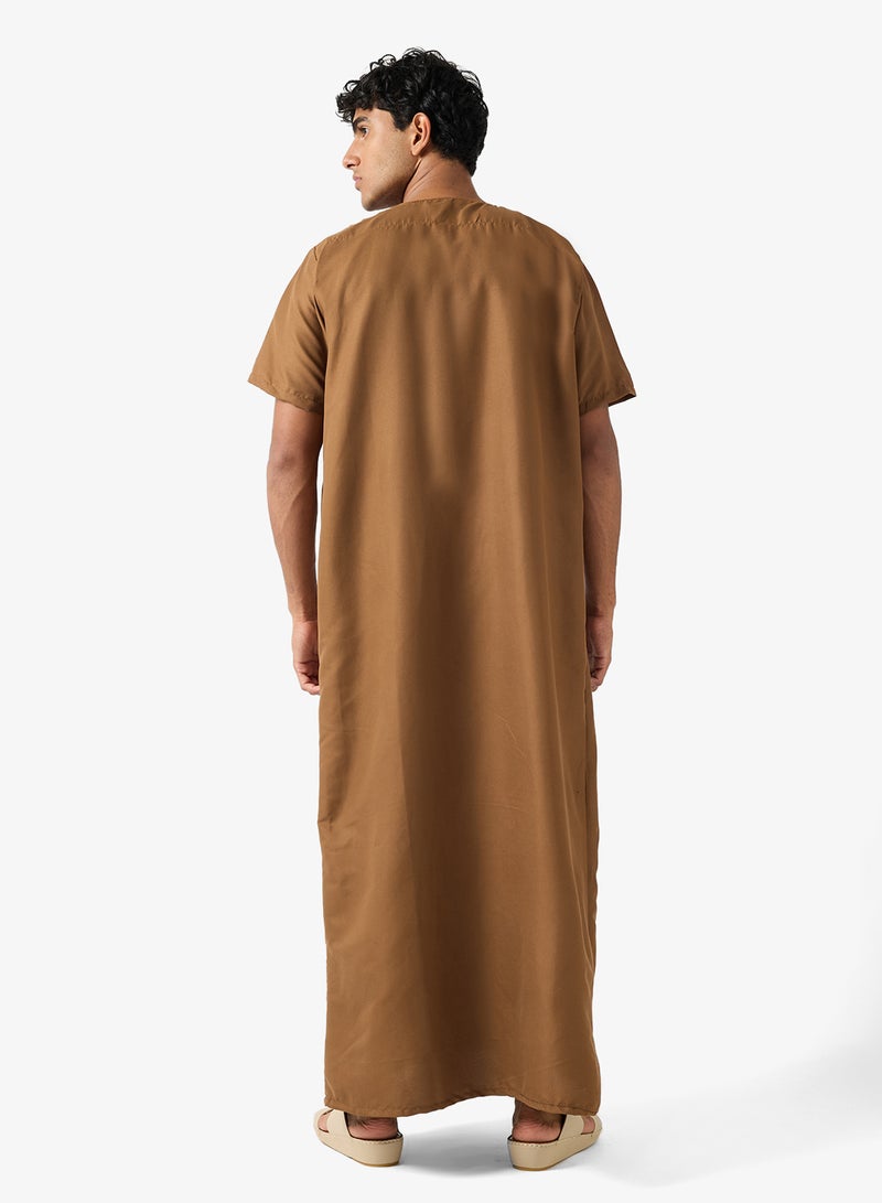 روبرت وود ثوب كلاسيكي بياقة على شكل حرف - Image 2